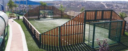 התקנת דשא סינטטי למגרשי מיניפיץ'